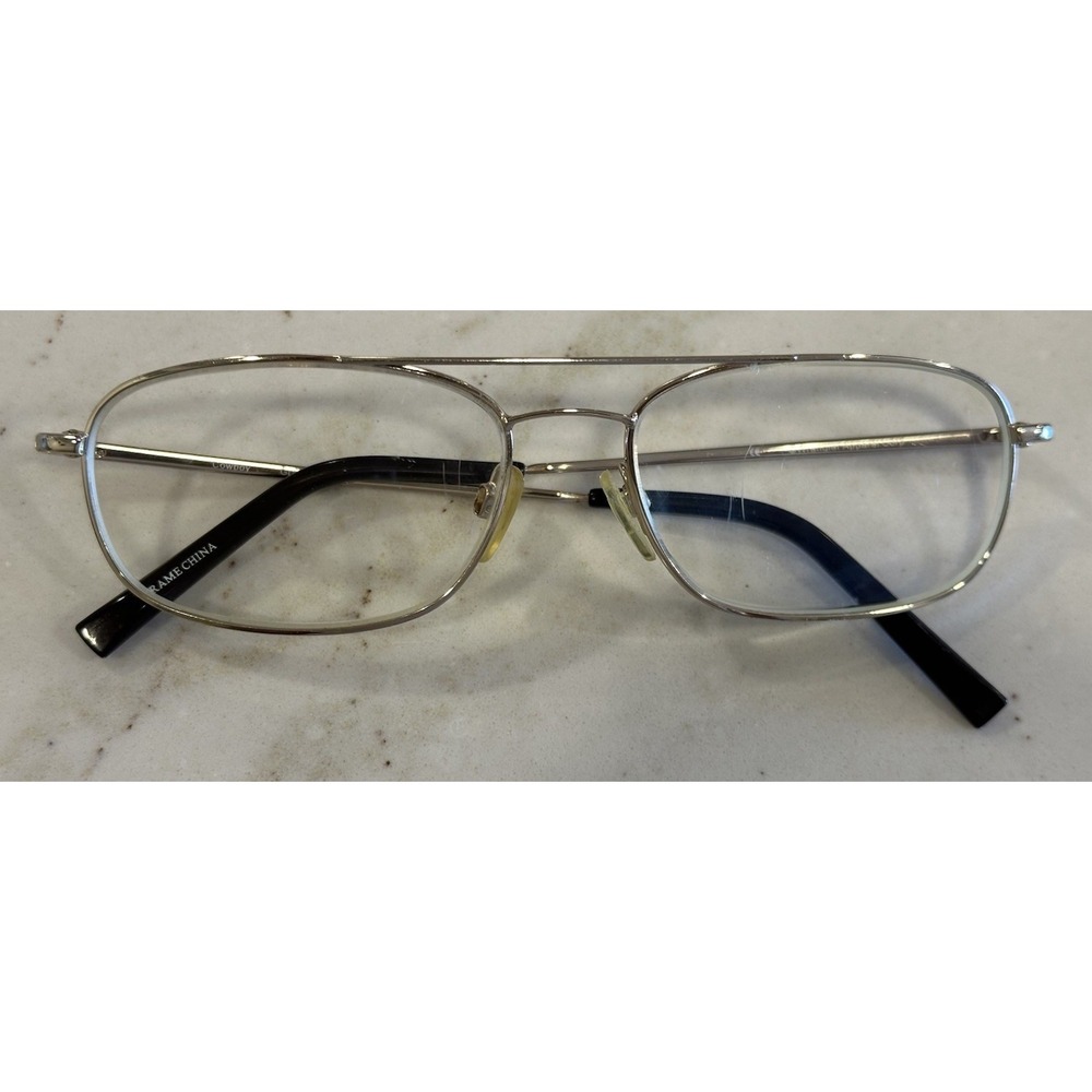 Wrangler Apparel Corp Cowboy Eyeglasses‎ Frames GLD Gold Tone 57-16-145